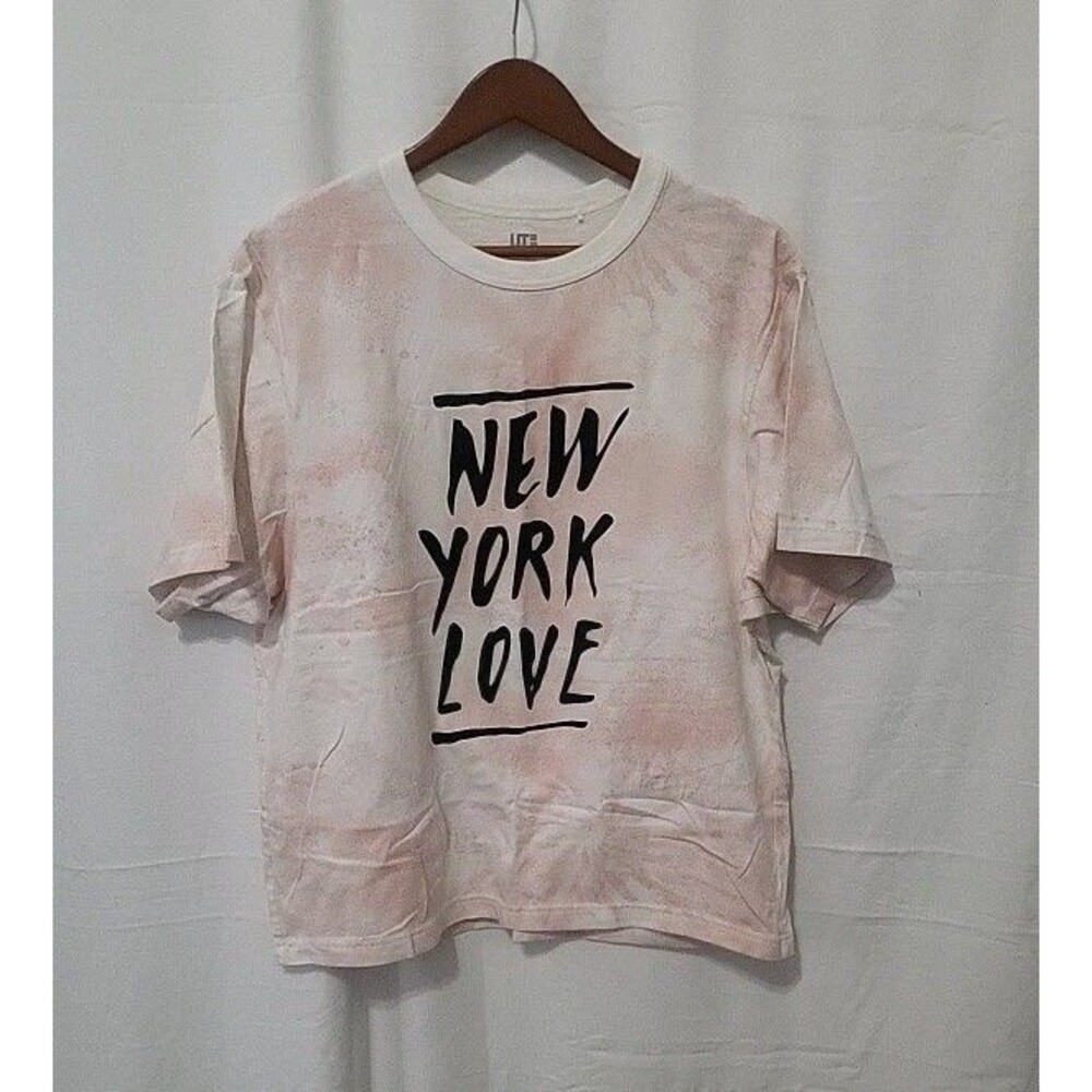 Uniqlo Tie Dye T Shirt New York Love Andres Saraiva Medium